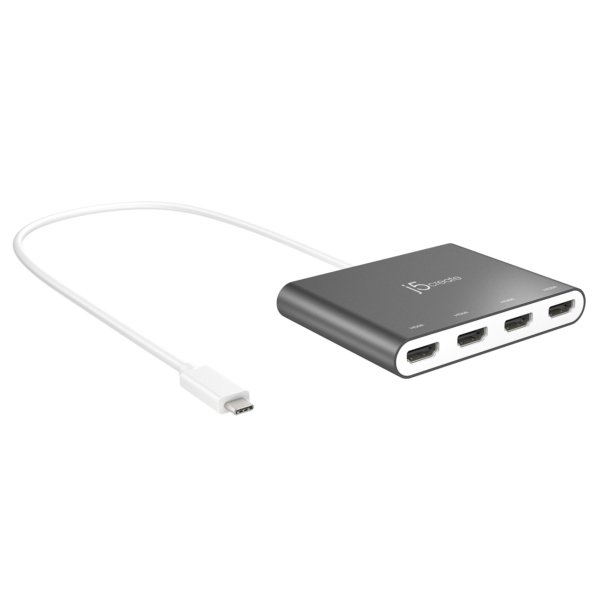 Image of j5create JCA366-N USB-C to 4-Port HDMI Multi-Monitor...