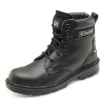 BEESWIFT Smooth Leather 6 inch Boot Black 09