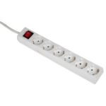 Hama 00108833 surge protector White 6 AC outlet(s) 230 V 5 m