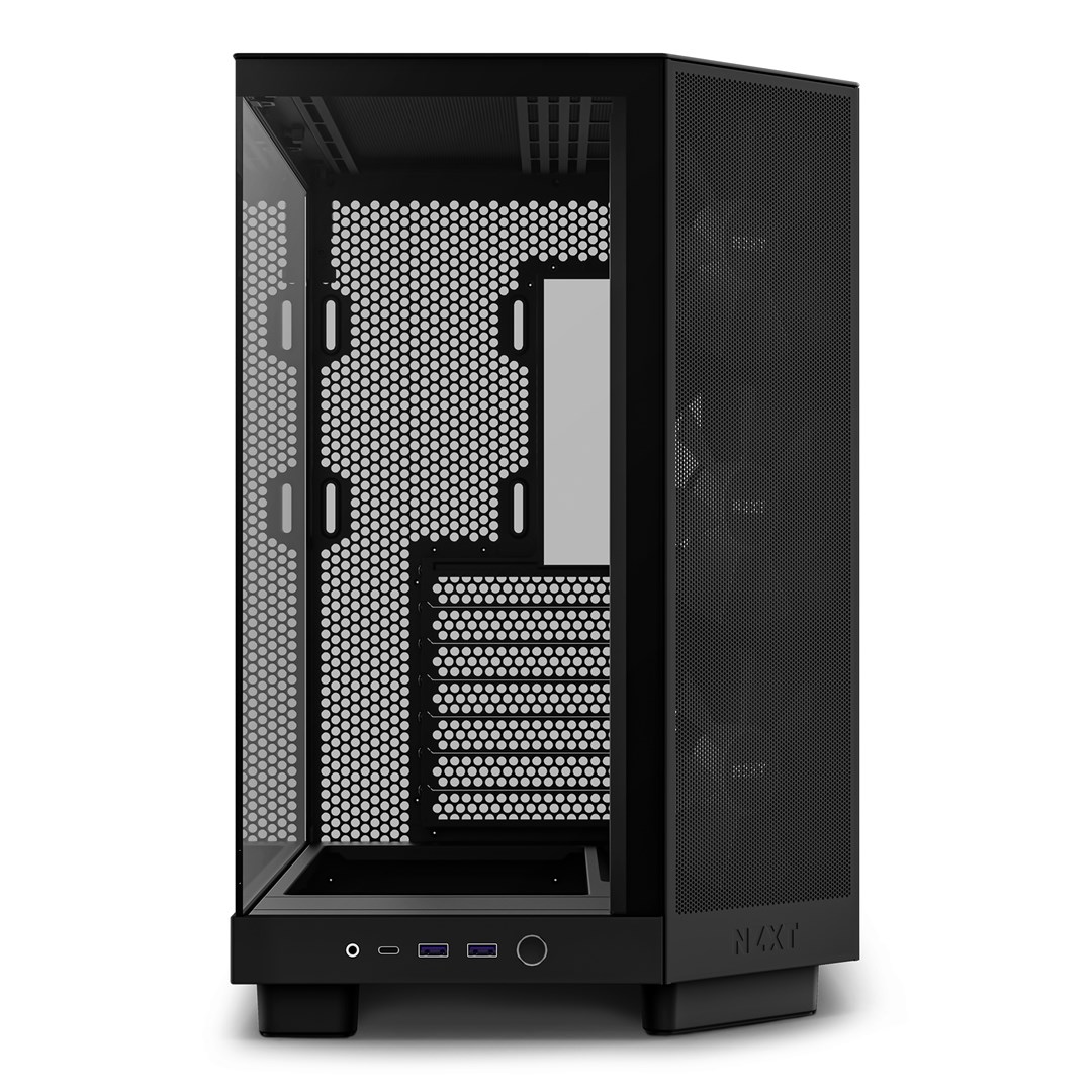NZX T H6 Flow RGB Midi Tower Black