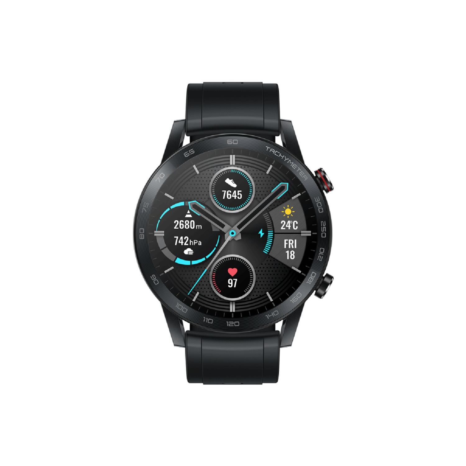 Honor Magic Watch 2 46mm Sport Edition - Charcoal Black