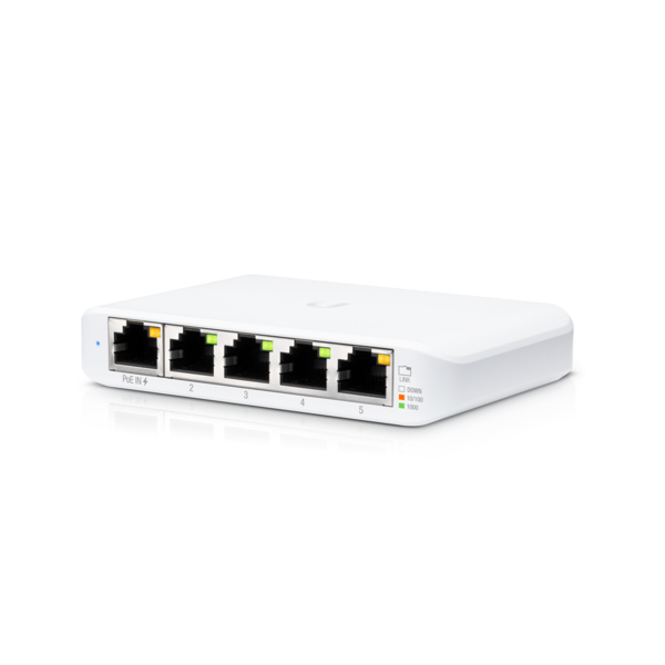 Image of Ubiquiti UniFi Switch Flex Mini (3-pack) Managed Gigabit Ethernet...