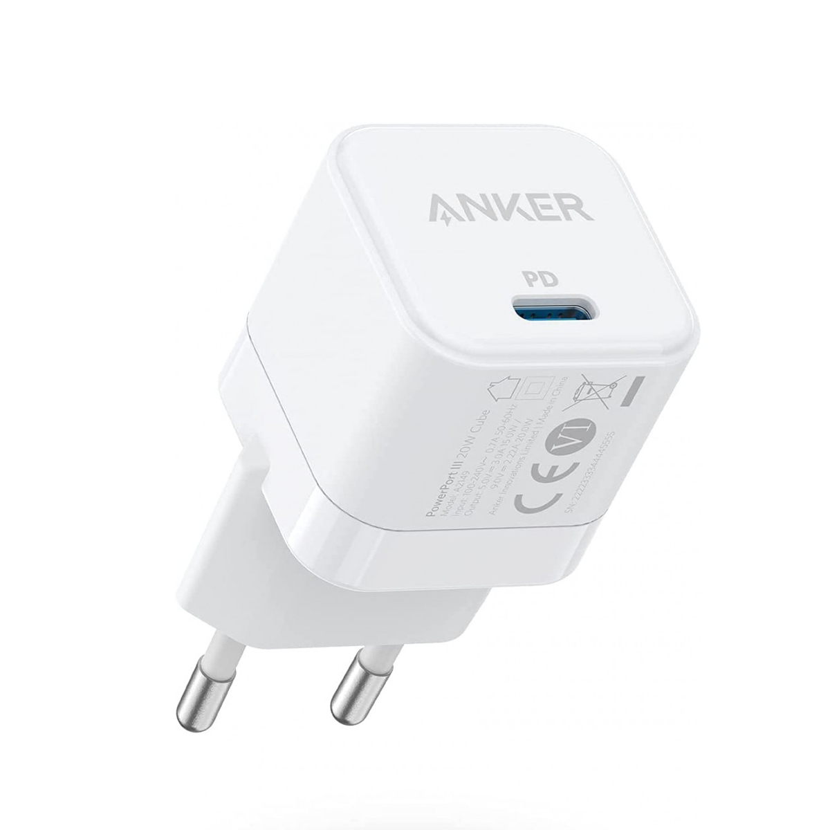 Image of Anker PowerPort III Universal White AC Fast charging Indoor