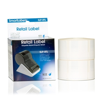Image of Seiko Instruments SLP-RTL White Self-adhesive printer label