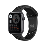 Apple Watch Nike Series 6 GPS, 44mm Space Gray Aluminium Case with Anthracite/Black Nike Sport Band - Regular