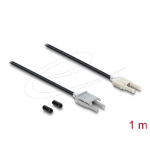 DeLOCK 91027 glasvezeladapter 1 stuk(s) Zwart, Grijs