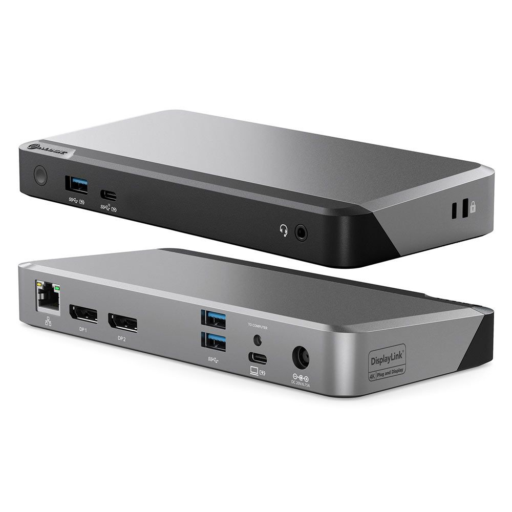 ALOGIC DX2 Dual 4K Display Universal Docking Station â€“ with 65W Power Delivery