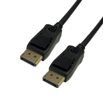 Videk DisplayPort v1.4 Plug to Plug Cable Black 2m -