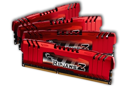 G.Skill 32GB DDR3-1600 CL10 RipjawsZ memory module 1600 MHz