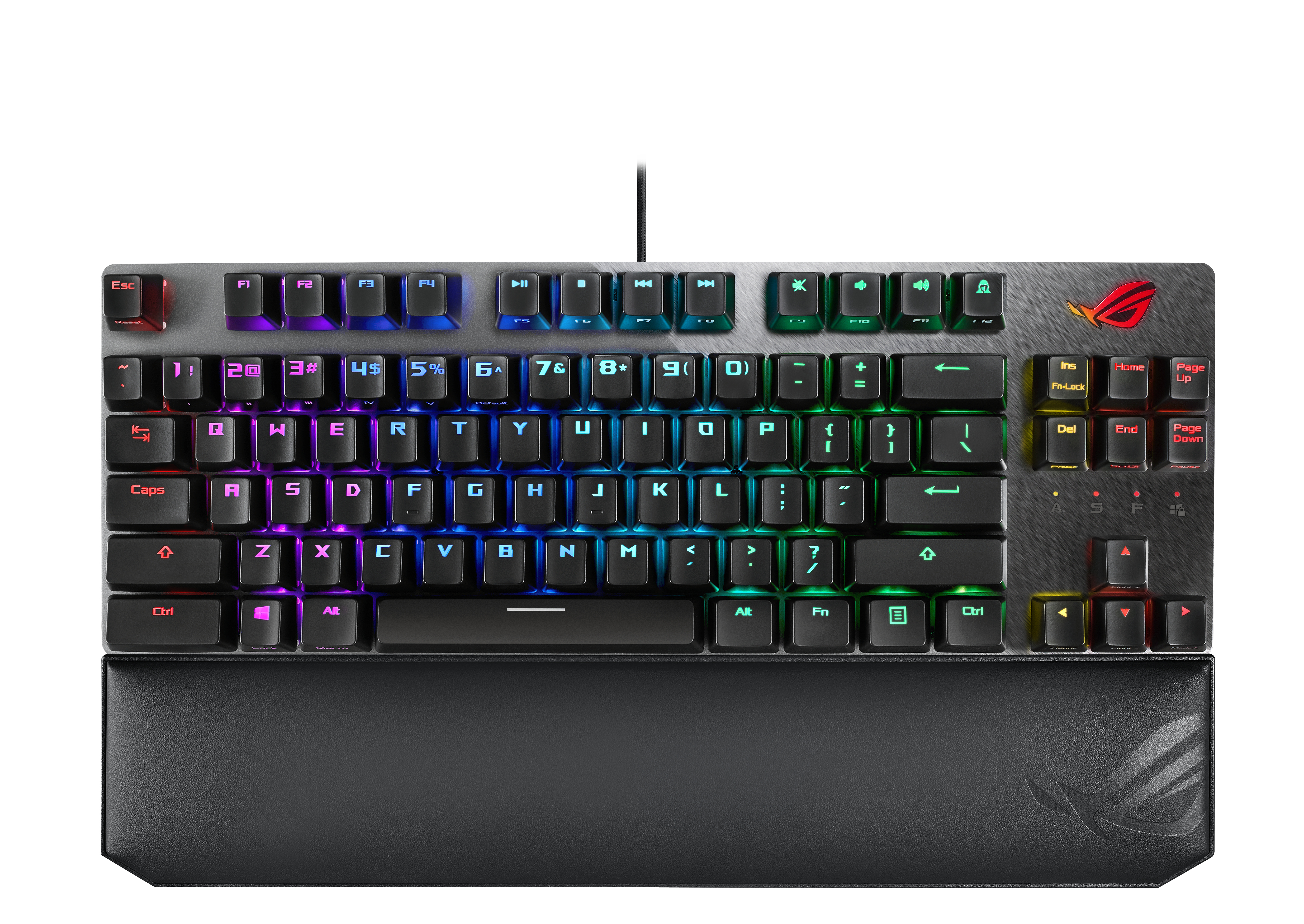 Image of ASUS ROG Strix Scope TKL Deluxe NX Red keyboard USB Black, Grey