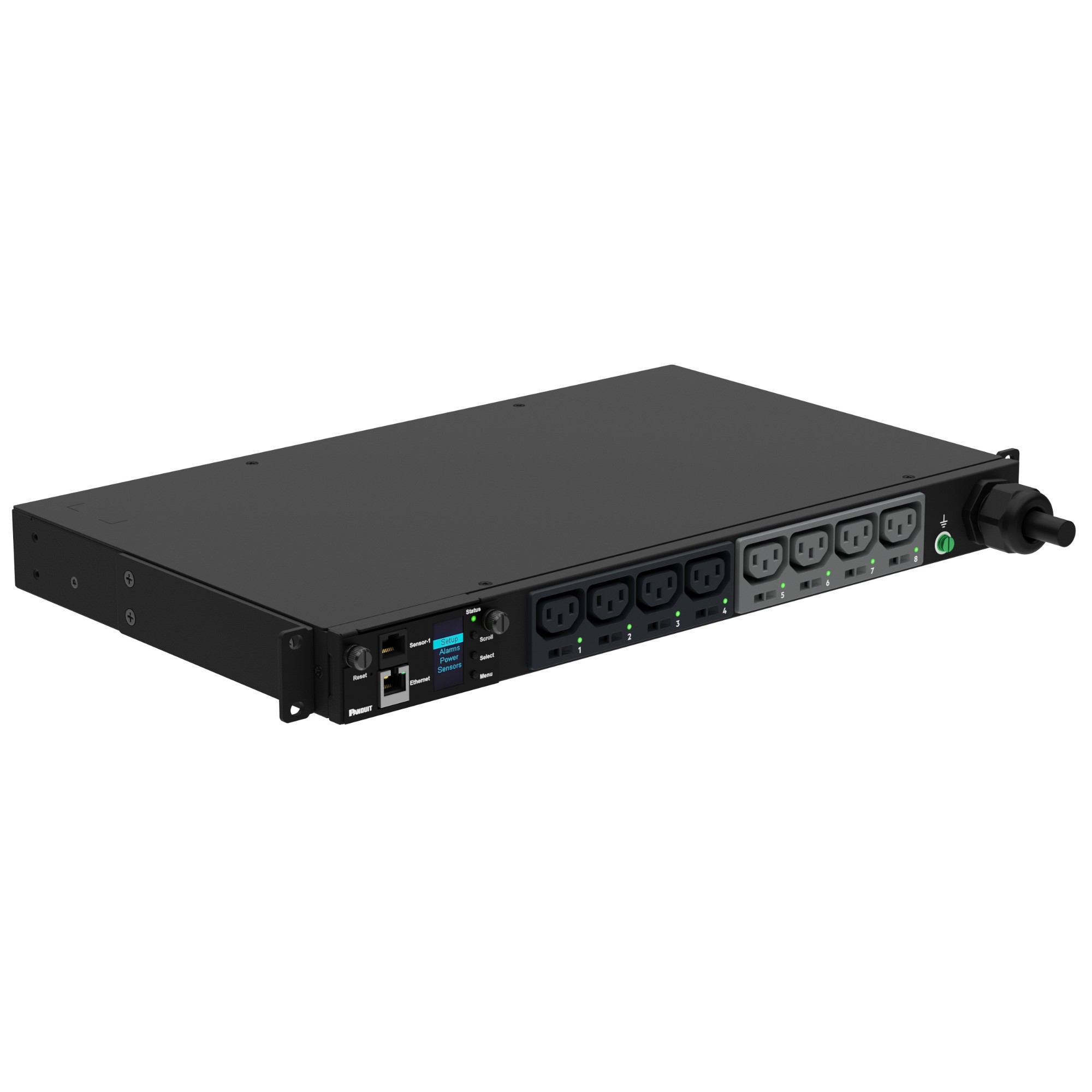 Panduit SmartZone P08E05M G5 Monitored/Switched 8-Outlet Single-Phase 230V 32A PDU Panduit SmartZone P08E05M G5 Monitored/Switched 8-Outlet Single-Phase 230V 32A PDU