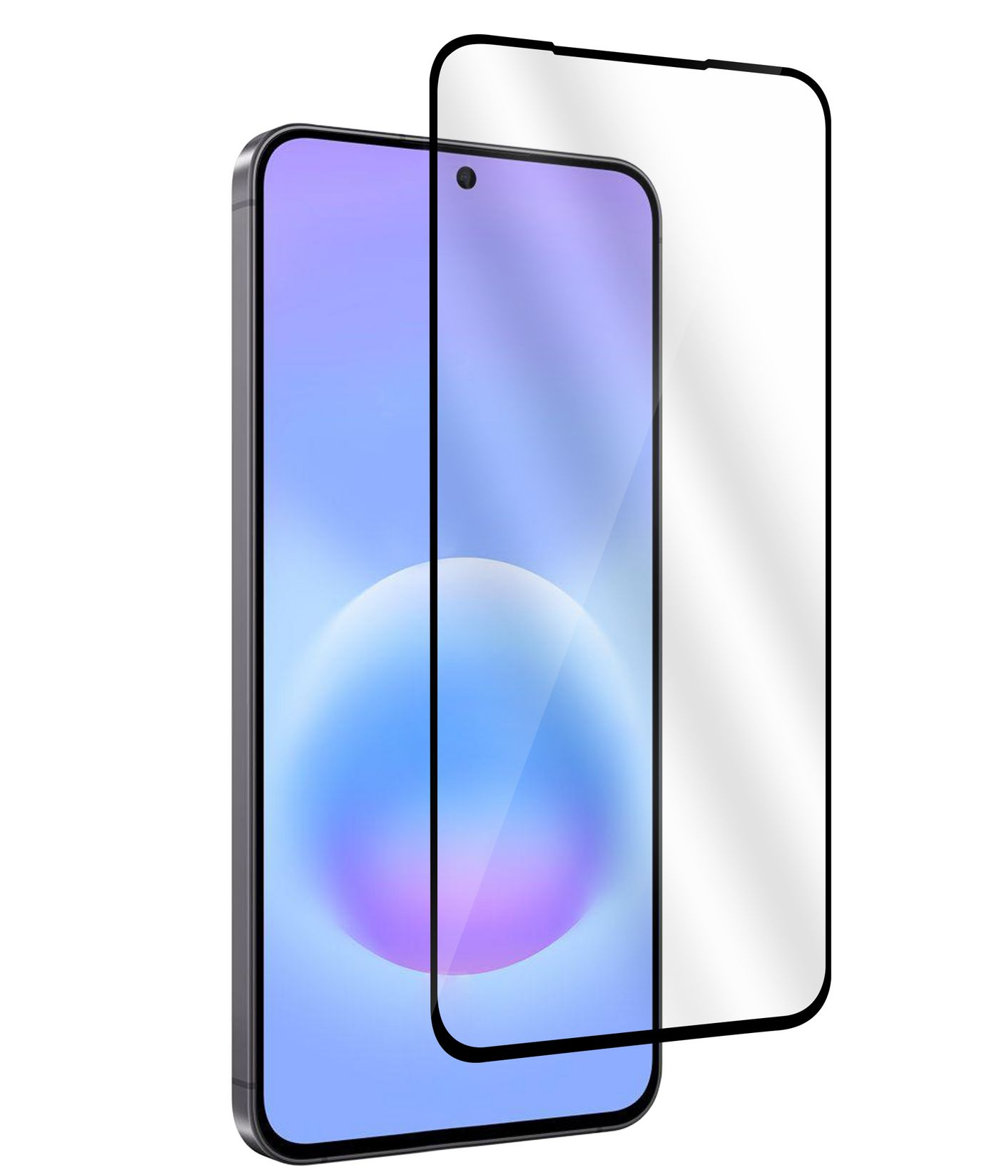 Estuff Samsung Galaxy A57 Screen Protector. Full Cover Tempered Glass.