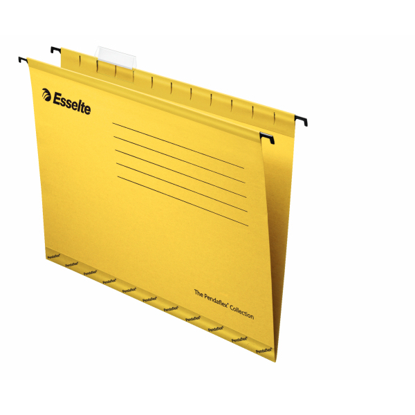 Image of Esselte Pendaflex hanging folder A4 Cardboard Yellow