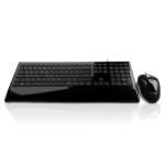 Accuratus Image Set keyboard Mouse included Universal USB QWERTY US English Black