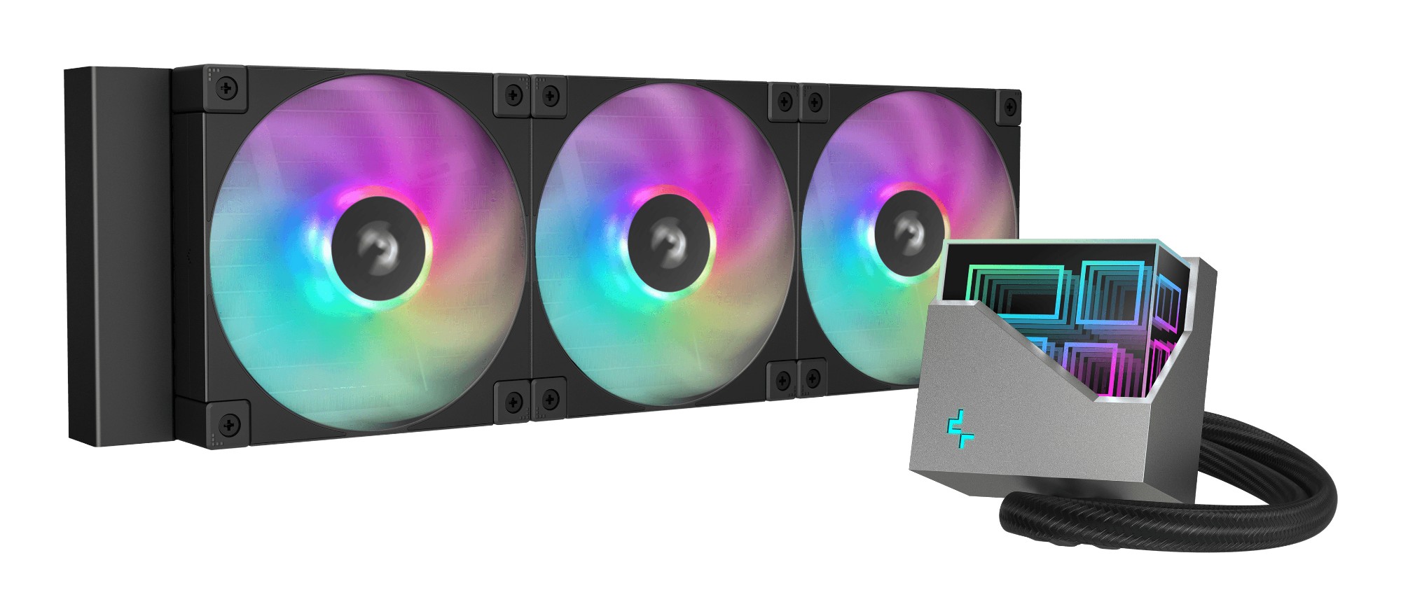 DeepCool LT360 ARGB Processor All-in-one liquid cooler 12 cm Black 1 p