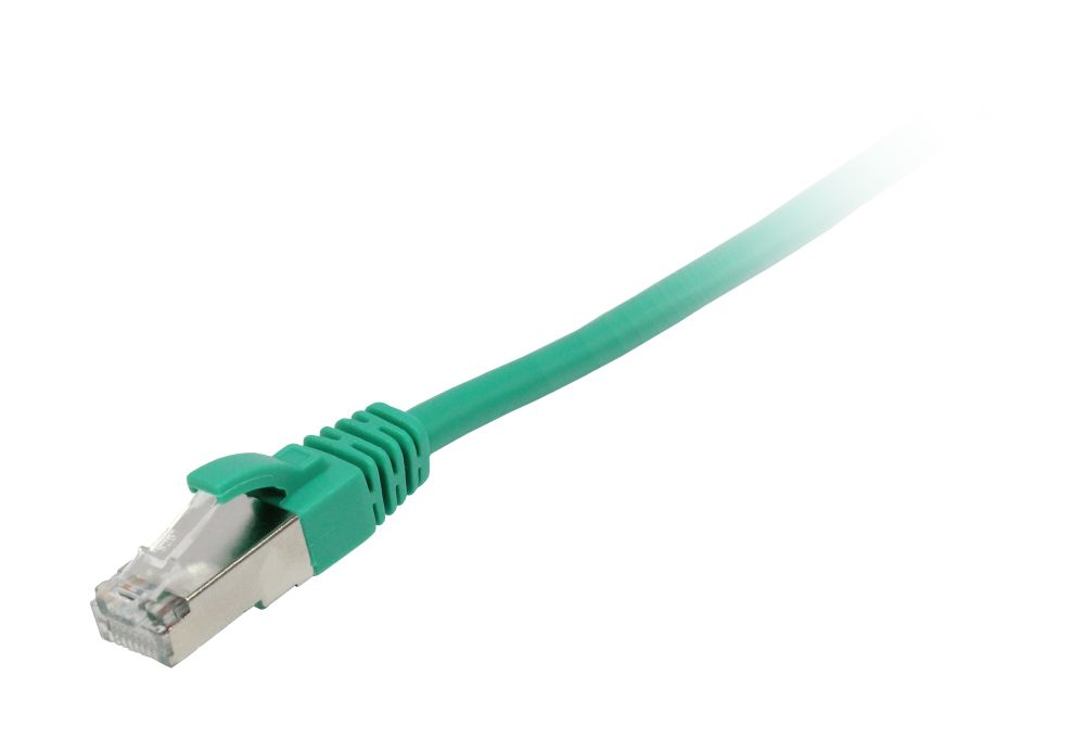 EU Product - Patchkabel RJ45 CAT5e 100Mhz gruen S-FTP SF/UTP - Cable - Network thumbnail