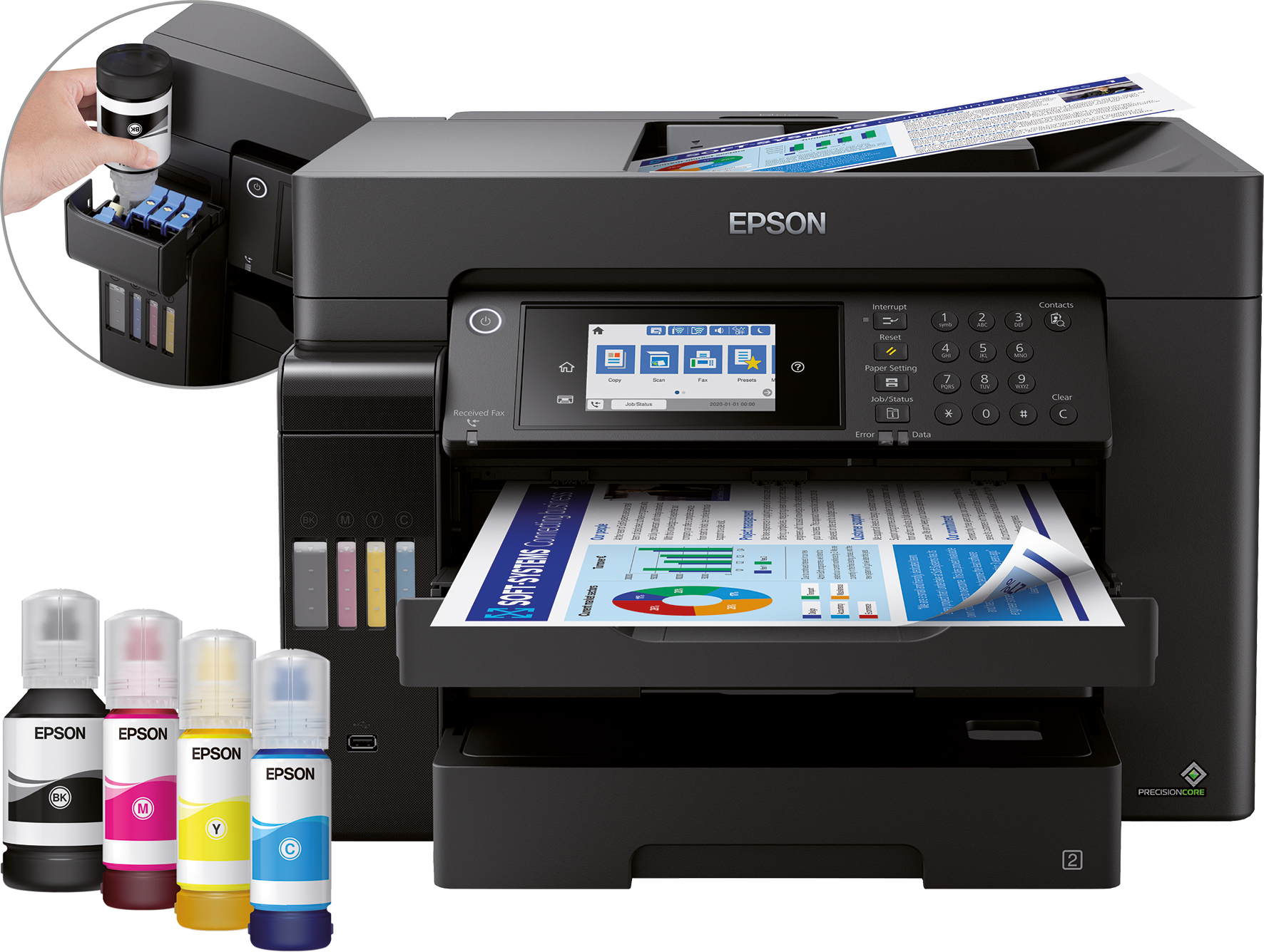 Image of Epson EcoTank ET-16650 Inkjet A3 4800 x 1200 DPI 32 ppm Wi-Fi