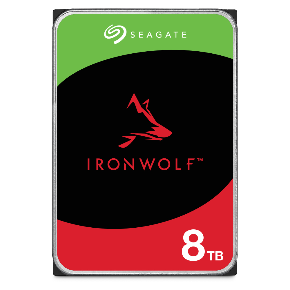 Image of Seagate IronWolf ST8000VN002 internal hard drive 3.5" 8 TB Serial...