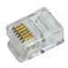 LogiLink RJ12 wire connector Transparent