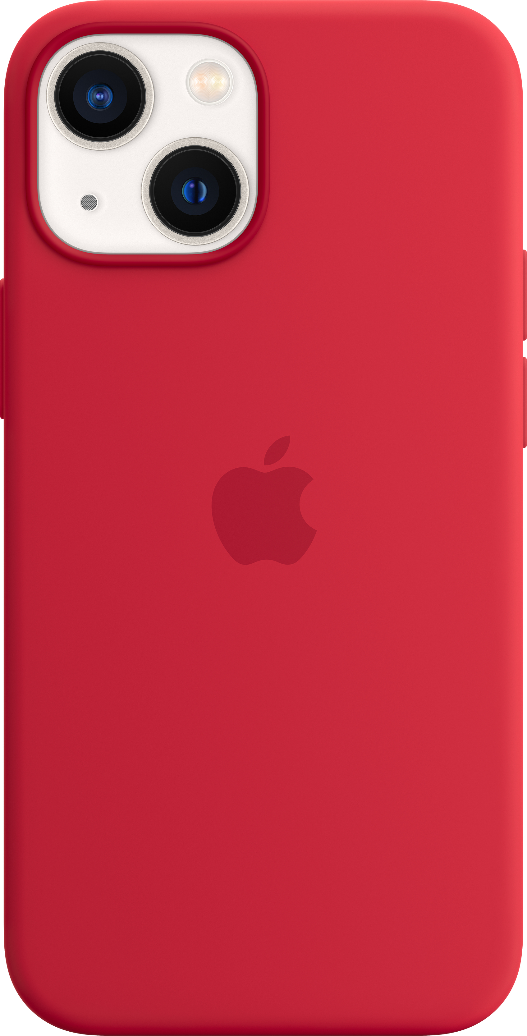 Apple iPhone 13 mini Silicone Case with MagSafe - (PRODUCT)RED
