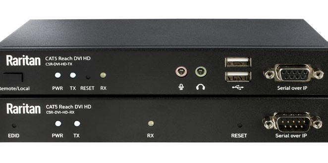 C5R-DVI-HD RARITAN COMPUTER C5R-DVI-HD:UTP KVM EXTENDER, D VI/AUDIO, TX+RX, 1080P,100M