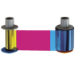 Fargo Fargo 84812 YMCKK Full Colour Ribbon with Two Resin Black Resin Panels (500 Prints)