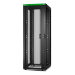 APC Easy Rack, 48U, Black, With Roof, Castors, Feet, 4 Brackets, and Bottom, No Side Panels, 2258H x 800W x 1000D mm