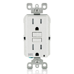 Leviton GFWT1-W socket-outlet NEMA 5-15R White