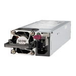 HPE 500W Flex Slot Platinum Hot Plug Low Halogen Power Supply Kit