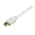 StarTech.com 3 m lange Mini DisplayPort-naar-VGA-adapterconverterkabel mDP-naar-VGA 1920x1200 wit