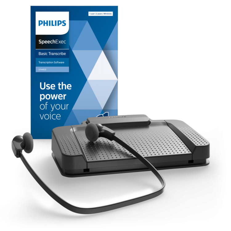 Photos - Other for Computer Philips SpeechExec Transcription Set – 2 Year License LFH7177/06 