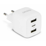 DICOTA D32069 mobile device charger Laptop, Smartphone White AC Fast charging Indoor