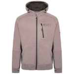 JCB Trade Zip Thru Hoodie Grey L