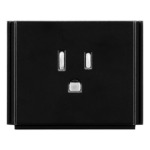 AMX HPX-P200-PC-US outlet box Black