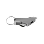 Terratec 272986 cable gender changer USB Type-C USB Type-C, Micro-USB Silver