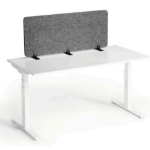 Durable DESK DIVIDER PANEL 120CM GRY