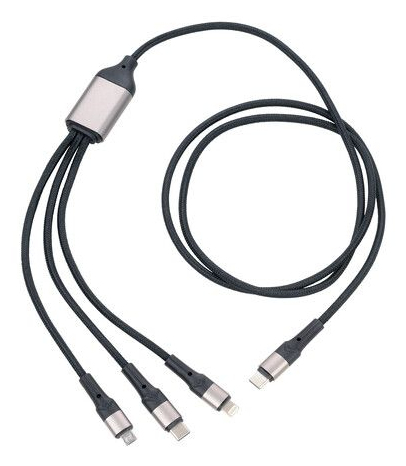 EU Product - Schnellladekabel TROIKA DREIZACK PRO