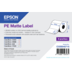 Epson PE Matte Label - Die-cut Roll: 76mm x 51mm, 2310 labels