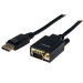 StarTech.com Cable Conversor de 1,8m Adaptador de Vídeo DisplayPort DP a VGA - Convertidor 1080p