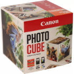 Canon 3713C013/PG-560+CL-561 Printhead cartridge multi pack black + color Cube white pink +PP201 40 sheet 13x13cm 7,5ml + 8,3ml Pack=2 for Canon Pixma TS 5350