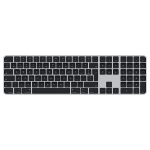 Apple Magic keyboard USB + Bluetooth AZERTY Dutch Black, Silver