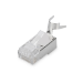 Digitus Modular Plug for Round Cable, CAT 6A, shielded, Pass through connector