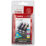 Canon 2934B010 (CLI-521) Ink cartridge multi pack, 446 pages, 9ml, Pack qty 3