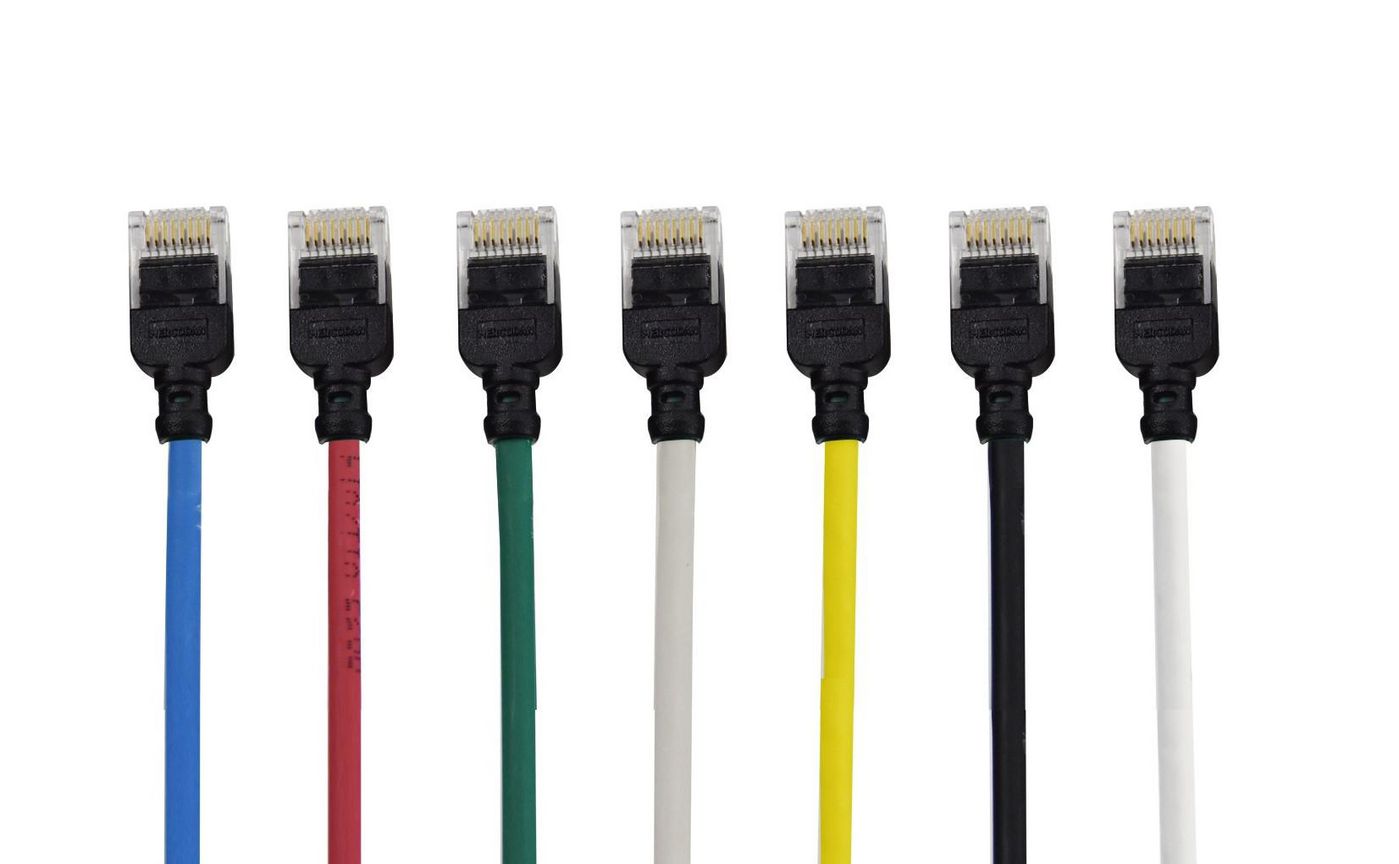 Mercodan 371924020 networking cable Red 2 m Cat6a U/UTP (UTP)