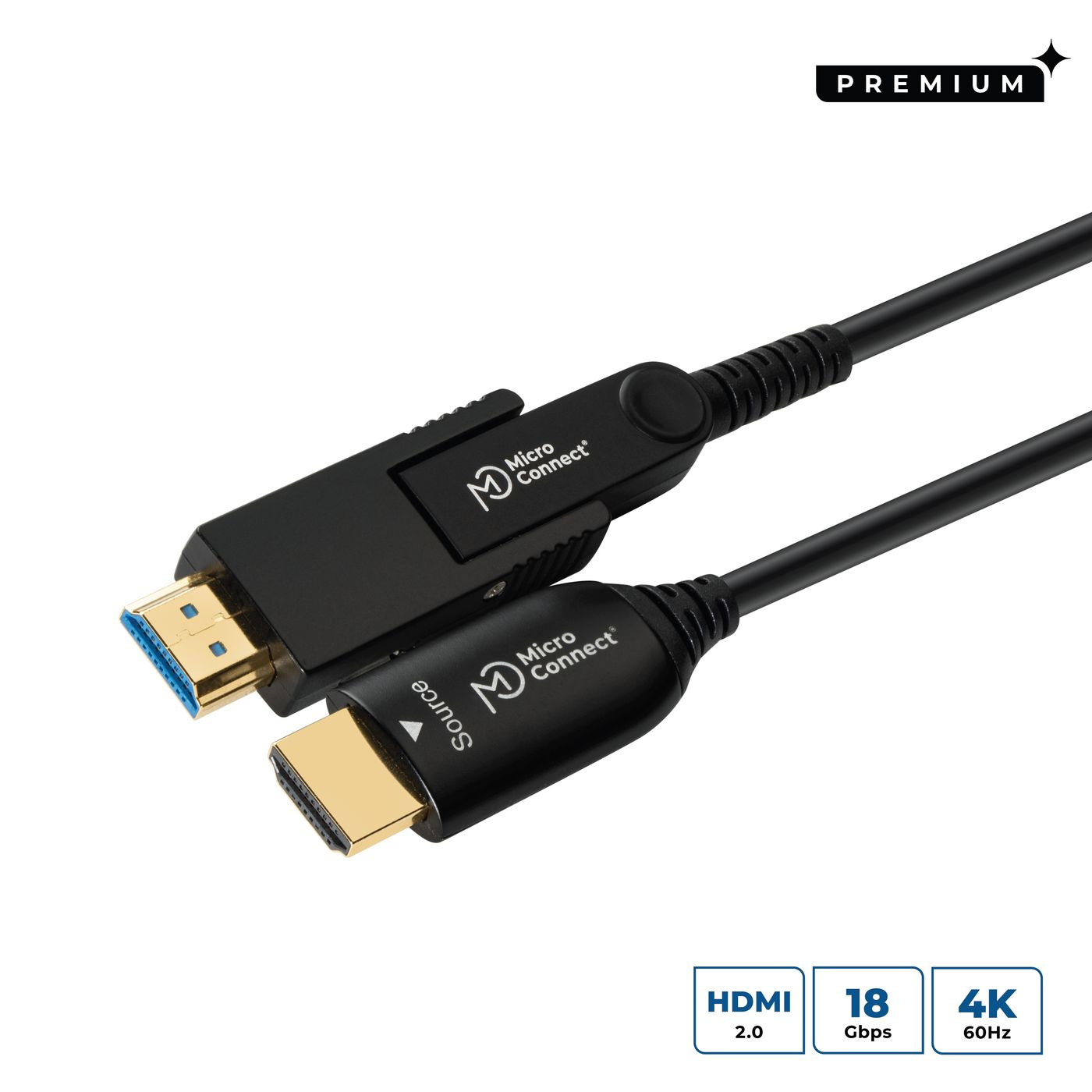 Microconnect Premium Optic HDMI A-D Cable