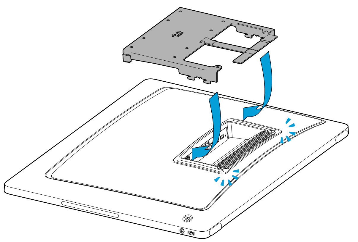 Image of Cisco VESA Adapter and Wall Mount Kit for Desk Pro