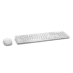 DELL KM636 keyboard Mouse included Universal RF Wireless QWERTY US International White