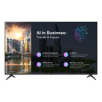 LG 50PK640S Signage Display Digital signage flat panel 127 cm (50") LED 260 cd/m² 4K Ultra HD Black Built-in processor WebOS 16/7