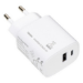 TROIKA CHA20/WH mobile device charger Smartphone, Tablet White AC Fast charging Indoor