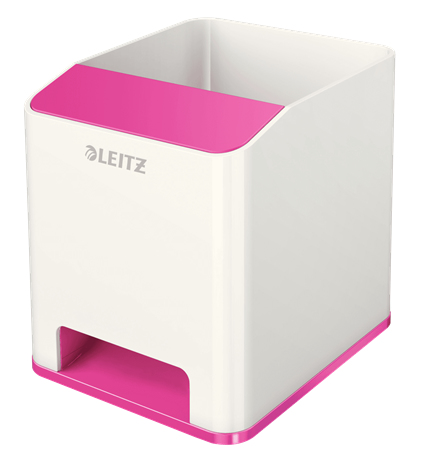 Leitz 53631023 pen/pencil holder Polystyrene Pink, White